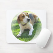 Tapis de souris de chien de chasse de beagle (Avec souris)