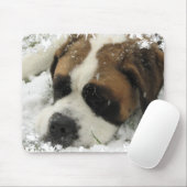Tapis de souris de chien de St Bernard (Avec souris)