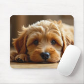 Tapis de souris de chiot Cockapoo mignon – Tapis d (Avec souris)