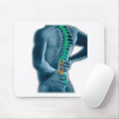 Tapis de souris de chiropractie (Avec souris)