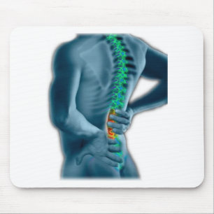 Tapis de souris de chiropractie