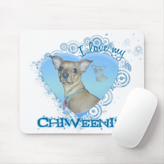 tapis de souris de chiweenie (Avec souris)