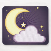Tapis de souris de ciel nocturne (Devant)