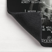 Tapis de souris de citation de Greta Garbo (Coin)