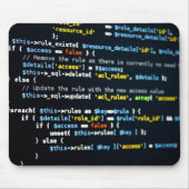 Tapis de souris de code de Web (Devant)