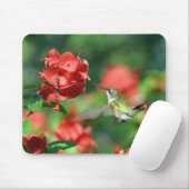 Tapis de souris de colibri (Avec souris)