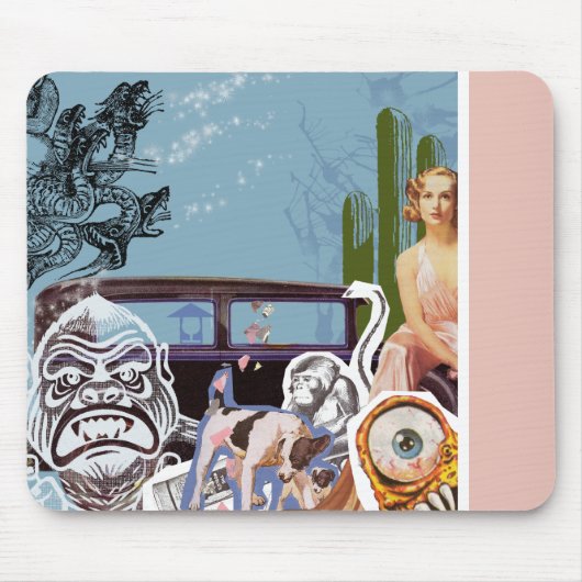 Tapis de souris de collage (Devant)