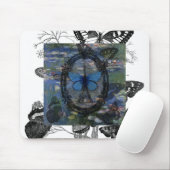 Tapis de souris de collage d'art de papillons de (Avec souris)