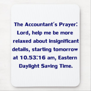 Tapis de souris de comptable