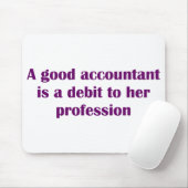 Tapis de souris de comptable (Avec souris)