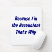 Tapis de souris de comptable (Avec souris)