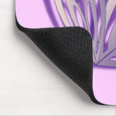 Tapis de souris de conception de coeur de papillon (Coin)