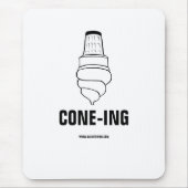 TAPIS DE SOURIS DE CONE-ING (Devant)