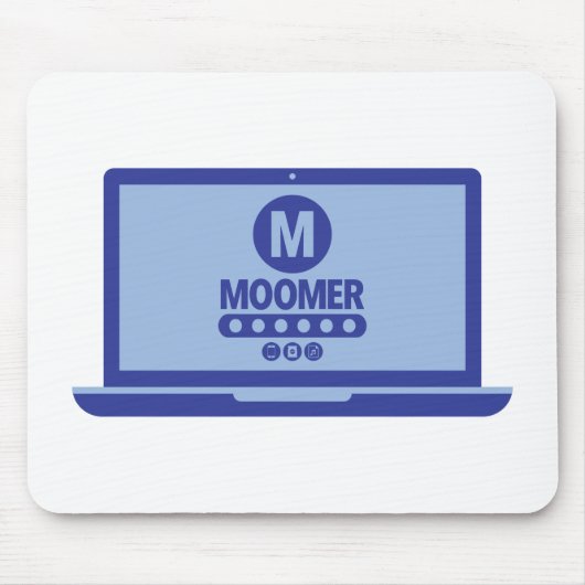 Tapis de souris de connexion Moomer (Devant)
