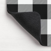 Tapis de souris de contrôle de blanc et de noir (Coin)