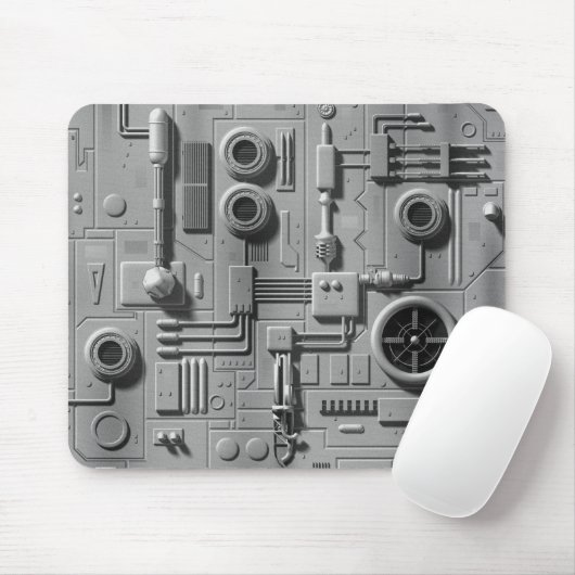 Tapis de souris de coque de faucon (Avec souris)