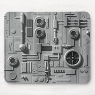 Tapis de souris de coque de faucon