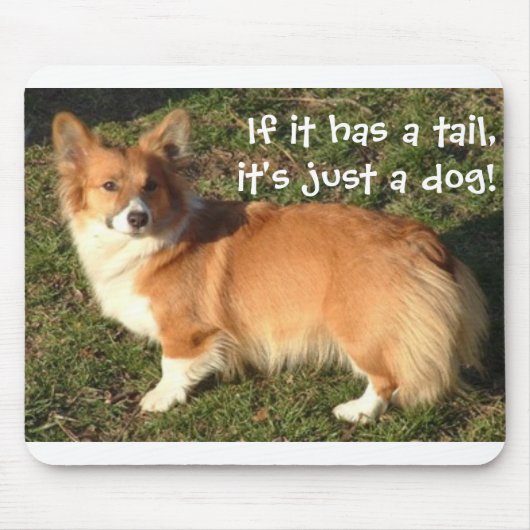 Tapis de souris de corgi (Devant)