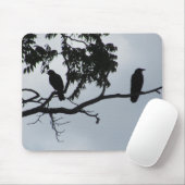 Tapis de souris de corneilles (Avec souris)