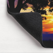 Tapis de souris de coucher du soleil (Coin)