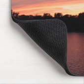 Tapis de souris de coucher du soleil (Coin)