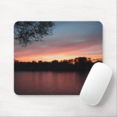 Tapis de souris de coucher du soleil (Avec souris)