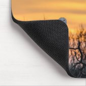Tapis de souris de coucher du soleil de hibou de (Coin)