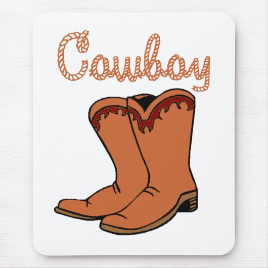 Tapis de souris de cowboy (Devant)