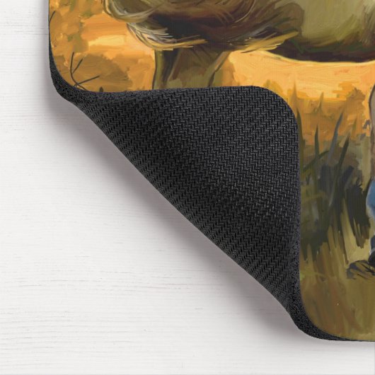 tapis de souris de cowboy (Coin)