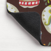 tapis de souris de crâne de sucre (Coin)