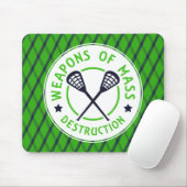 Tapis de souris de crosse d'armes de destruction (Avec souris)