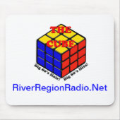 Tapis de souris de cube (Devant)