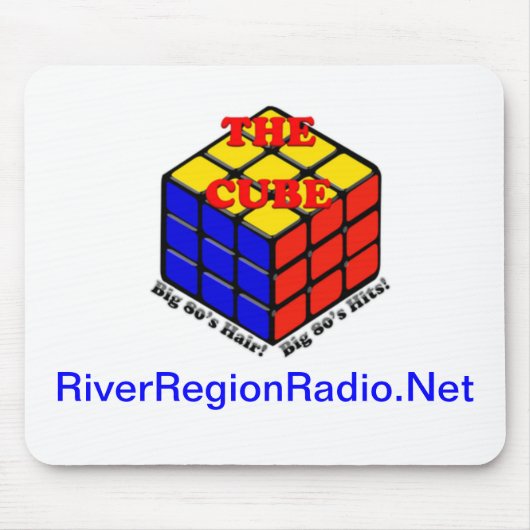 Tapis de souris de cube (Devant)