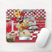 Tapis de souris de cuisine extrême (Avec souris)