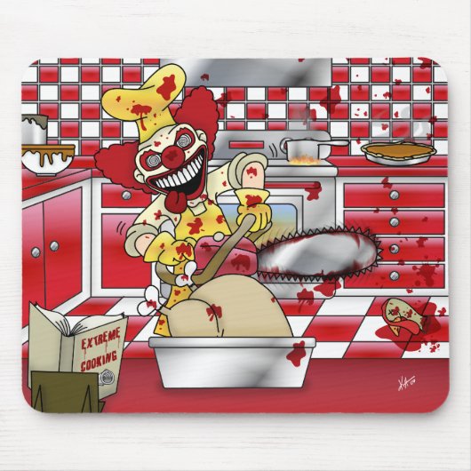 Tapis de souris de cuisine extrême (Devant)