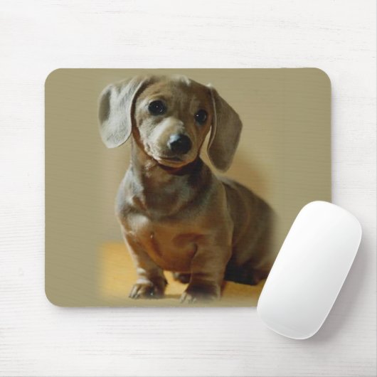 tapis de souris de daschund (Avec souris)