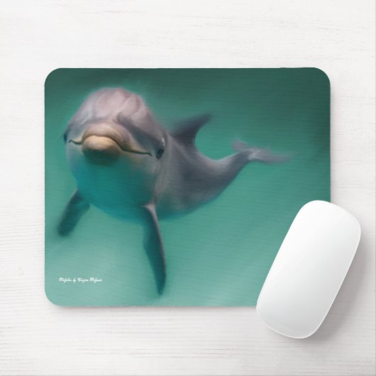 Tapis de souris de dauphin (Avec souris)