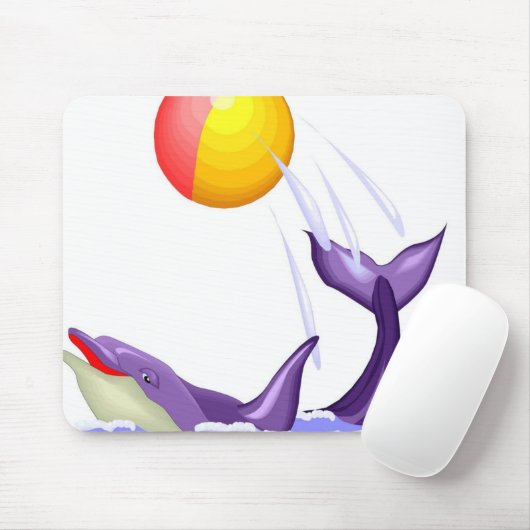 Tapis de souris de dauphin (Avec souris)