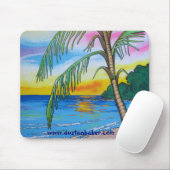 Tapis de souris "de déjeuner de Montezuma" (Avec souris)