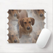 Tapis de souris de délivrance de teckel (Avec souris)