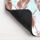 Tapis de souris de dérive de plumes (Coin)