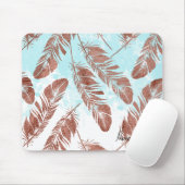 Tapis de souris de dérive de plumes (Avec souris)