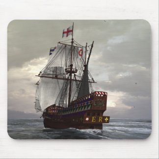 Tapis De Souris De derrière d'or