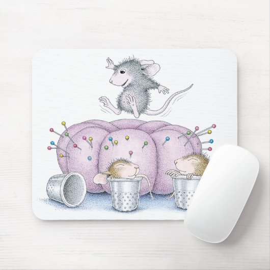 Tapis de souris de Designs® de Maison-Souris (Avec souris)