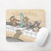 Tapis de souris de Designs® de Maison-Souris (Avec souris)