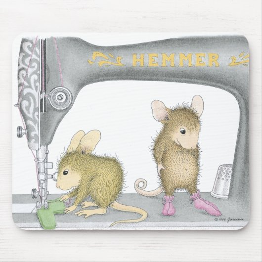 Tapis de souris de Designs® de Maison-Souris (Devant)