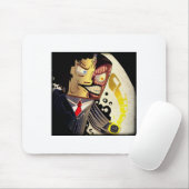 Tapis de souris de dessin de peau (Avec souris)