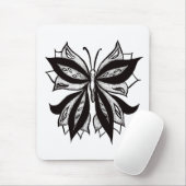 Tapis De Souris De dessin étrange d'encre d'abrégé sur tatouage de (Avec souris)