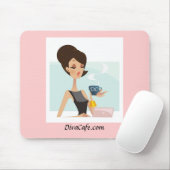 Tapis de souris de DivaCafe (Avec souris)