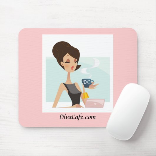 Tapis de souris de DivaCafe (Avec souris)